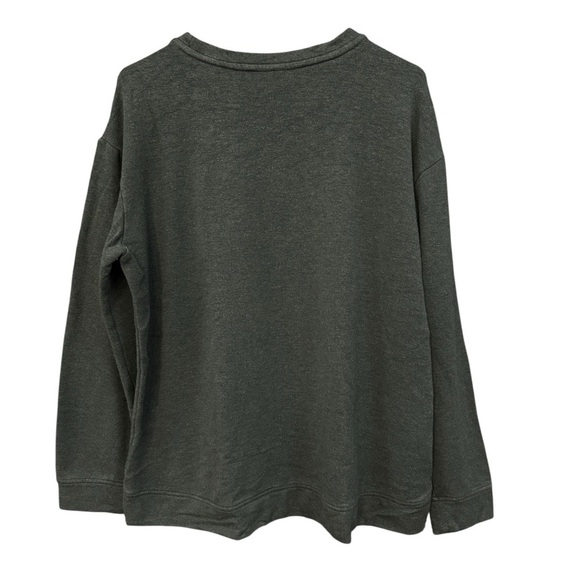 Orvis Women’s Large Green Long Sleeve Pullover Top Modal Blend - Picture 2 of 5